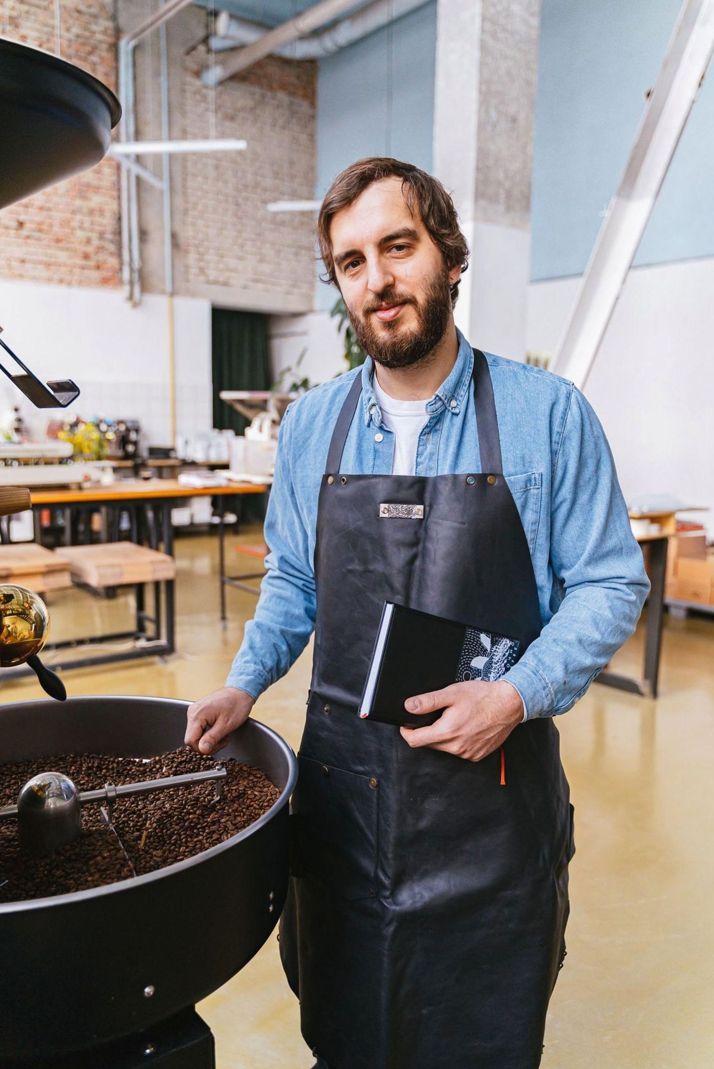 Ambachtelijke koffiebranderij in Rotterdam